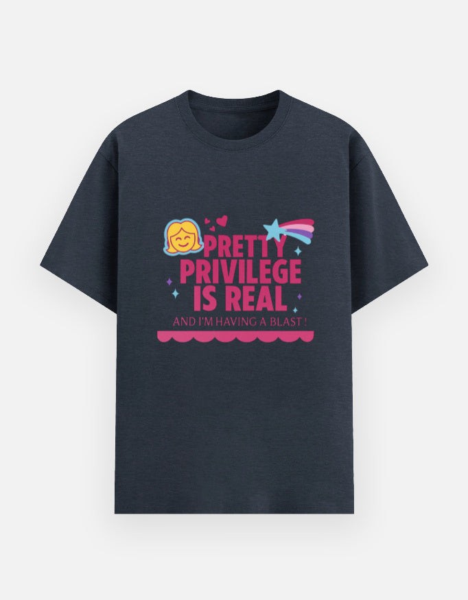 Tshirt-Navymelange- Tshirt